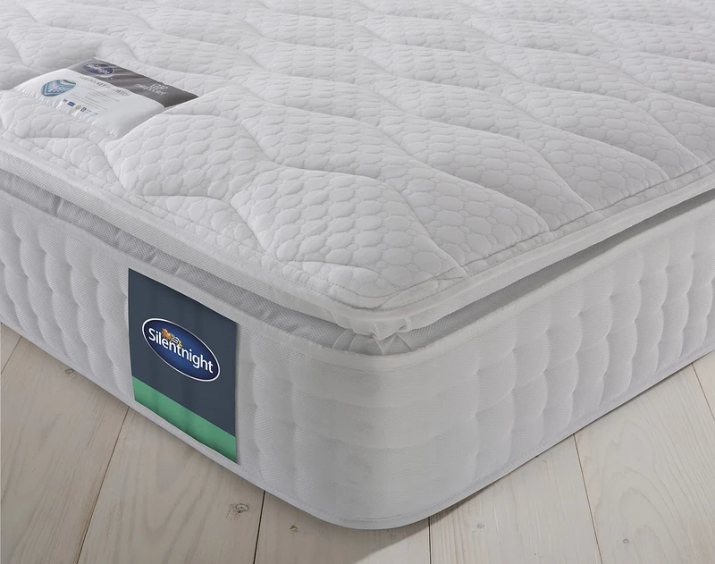 Silentnight 2000 Eco Comfort Pillowtop Mattress | Medium | Super King