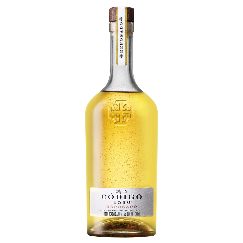 Código 1530 Reposado Ultra-Premium Tequila, Award-winning, 100 Percent Blue Weber Agave, Aged 6 months in Cabernet wine barrels, 70cl/700ml, 38 Percent ABV