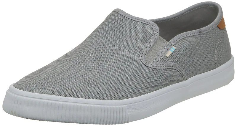 TOMS Men's Baja Sneaker, Grey, 8 UK