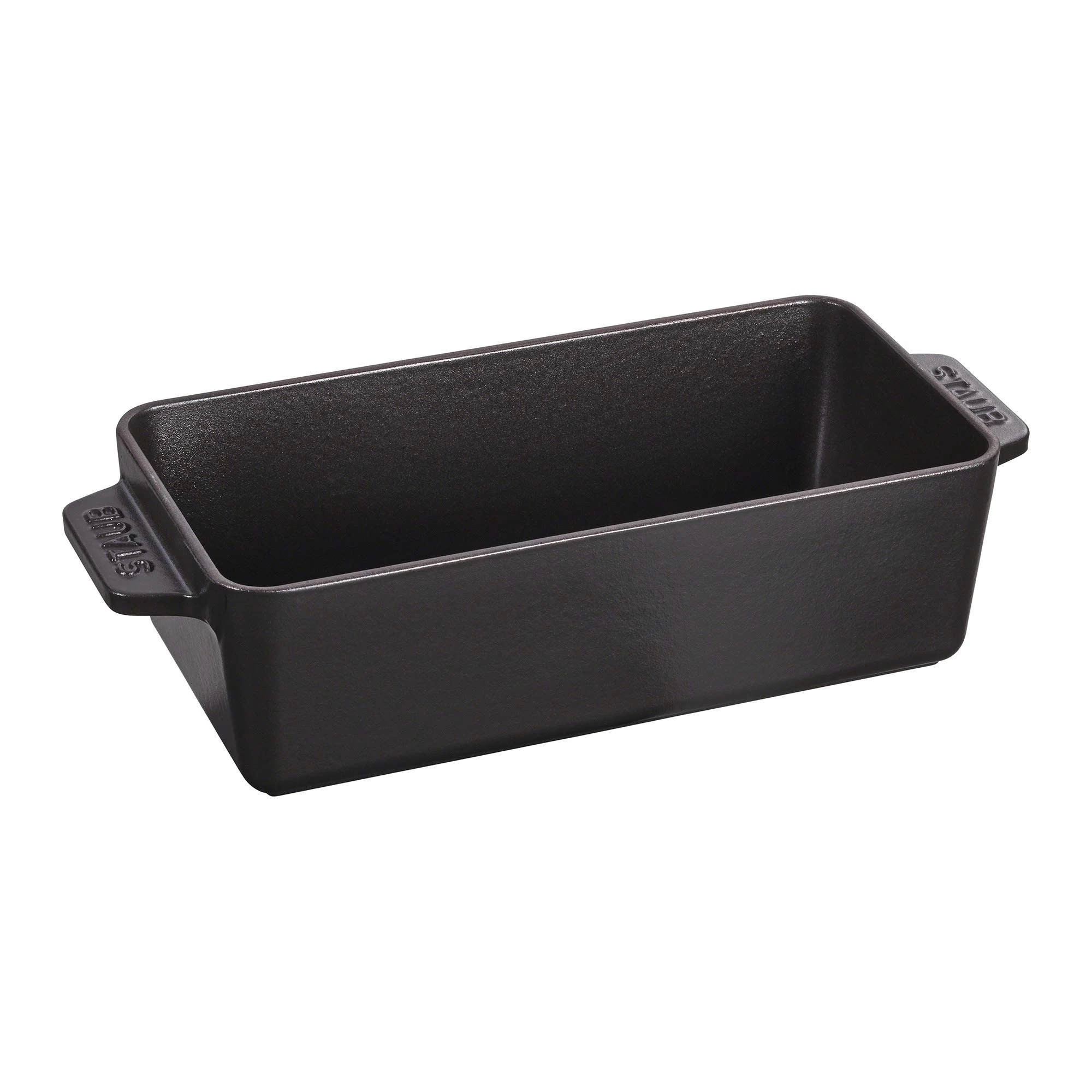 Staub 13102323 Loaf Pan, Cast Iron, Matte Black
