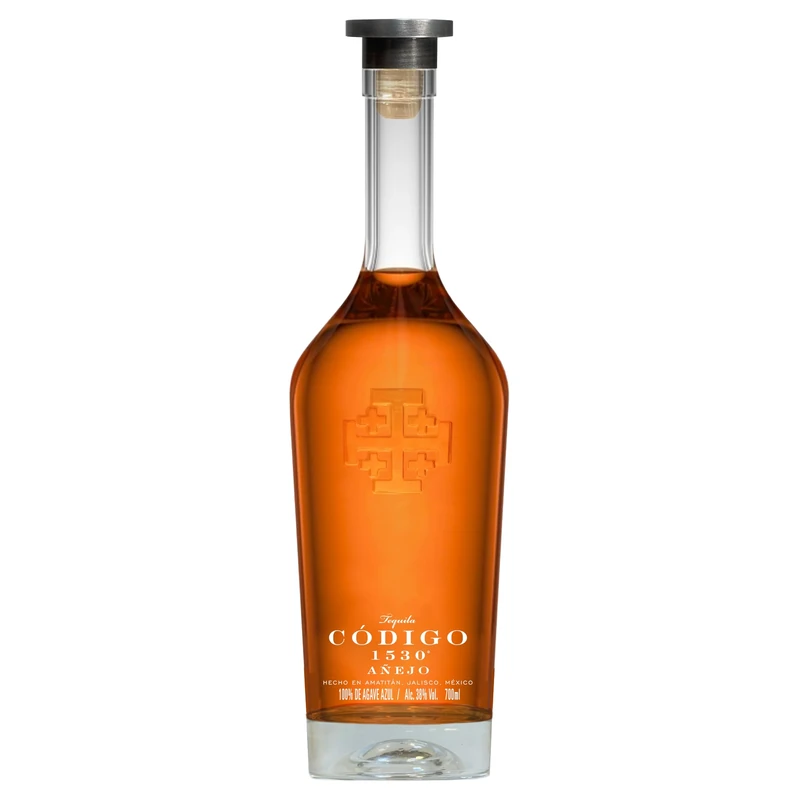 Código 1530 Añejo Ultra-Premium Tequila, Award-winning, 100 Percent Blue Weber Agave, 70cl/700ml, 38 Percent ABV