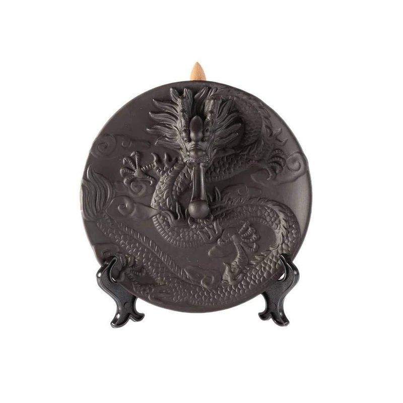 Lachineuse Chinese Dragon Incense Fountain - Image 1