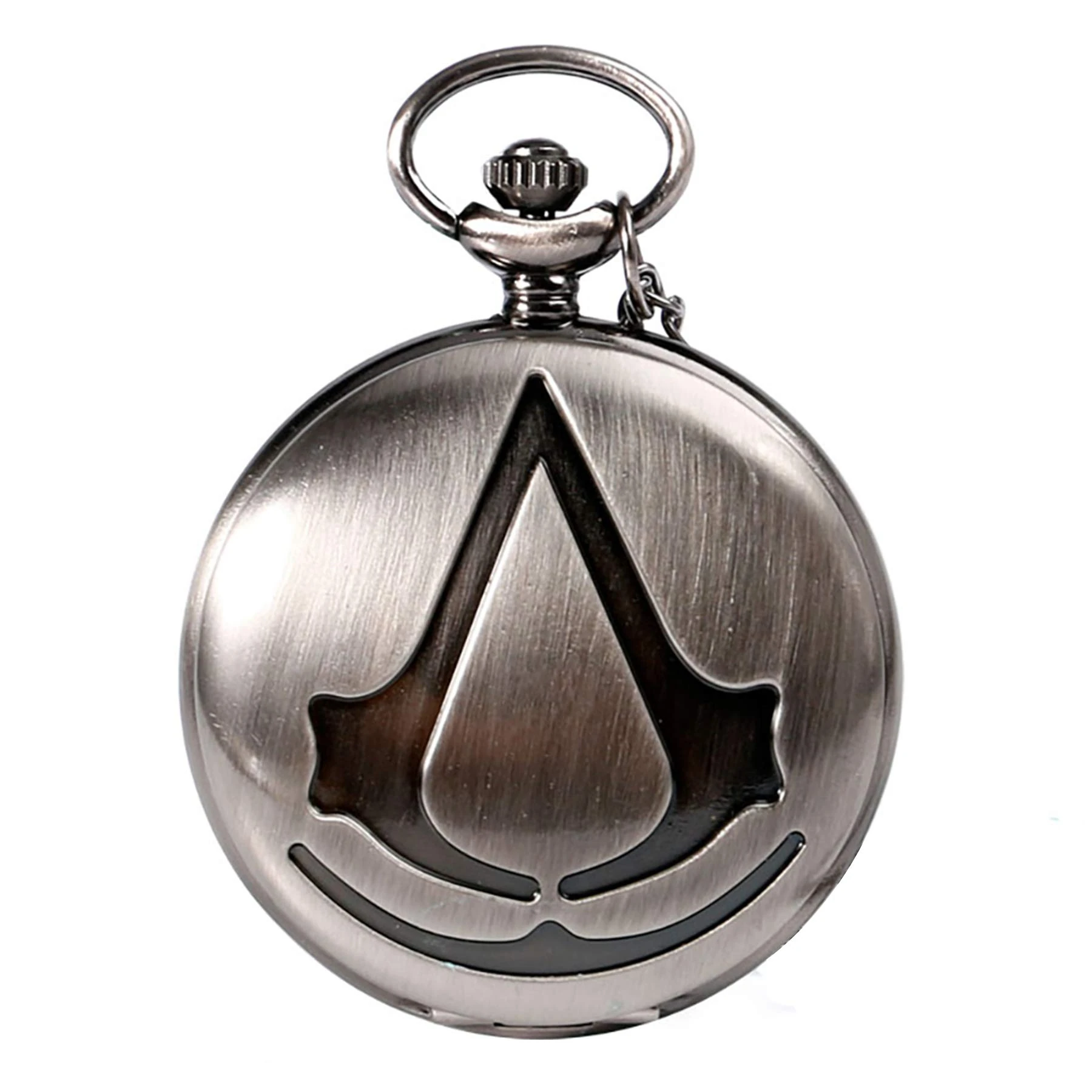 Pocket Watch Assassin's Creed Sci-Fi Movie Analog Quartz Pocket Watch for Men Gift for Lover