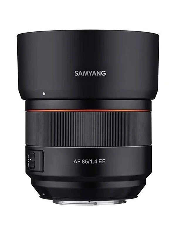 Samyang 85mm F1.4 High Speed Auto Focus Lens for Canon EF Mount, Black (SYIO85AF-C)