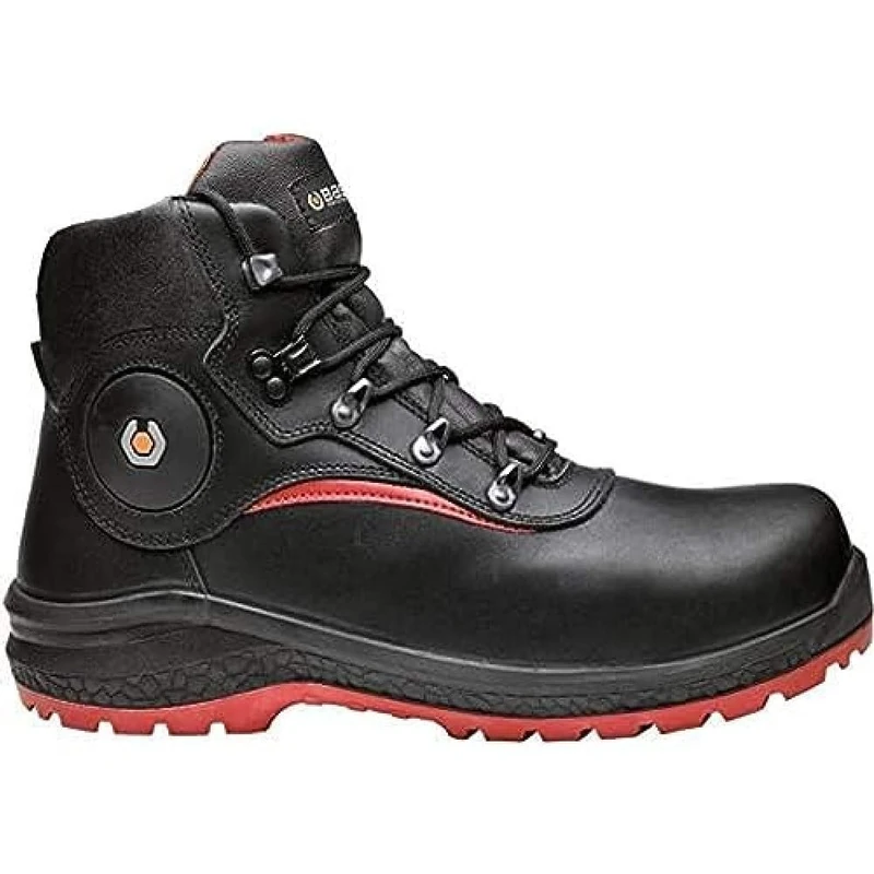 Base Protection B0891 OREN S3 Safety Shoe Black/Red, 48