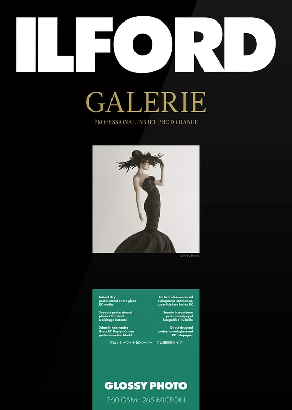 ILFORD GALLERIE Gloss 260gsm A4-210mm x 297mm 100 Sheets