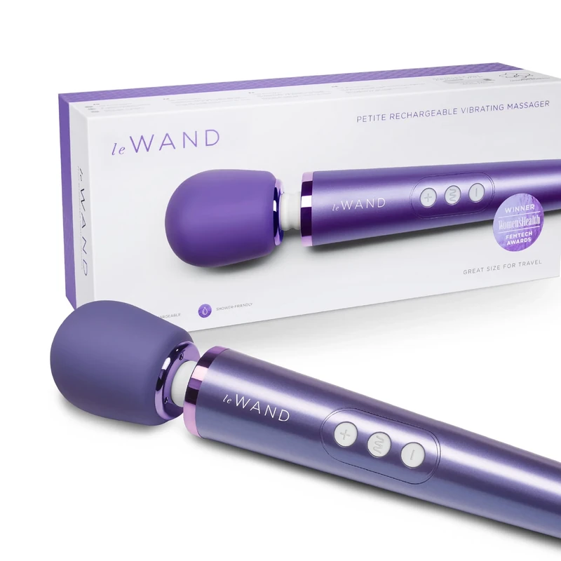 Le Wand Petite Rechargeable Vibrating Massager Violet 25 cm