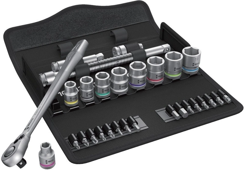 8100 SB 8 Juego de carraca Zyklop Metal