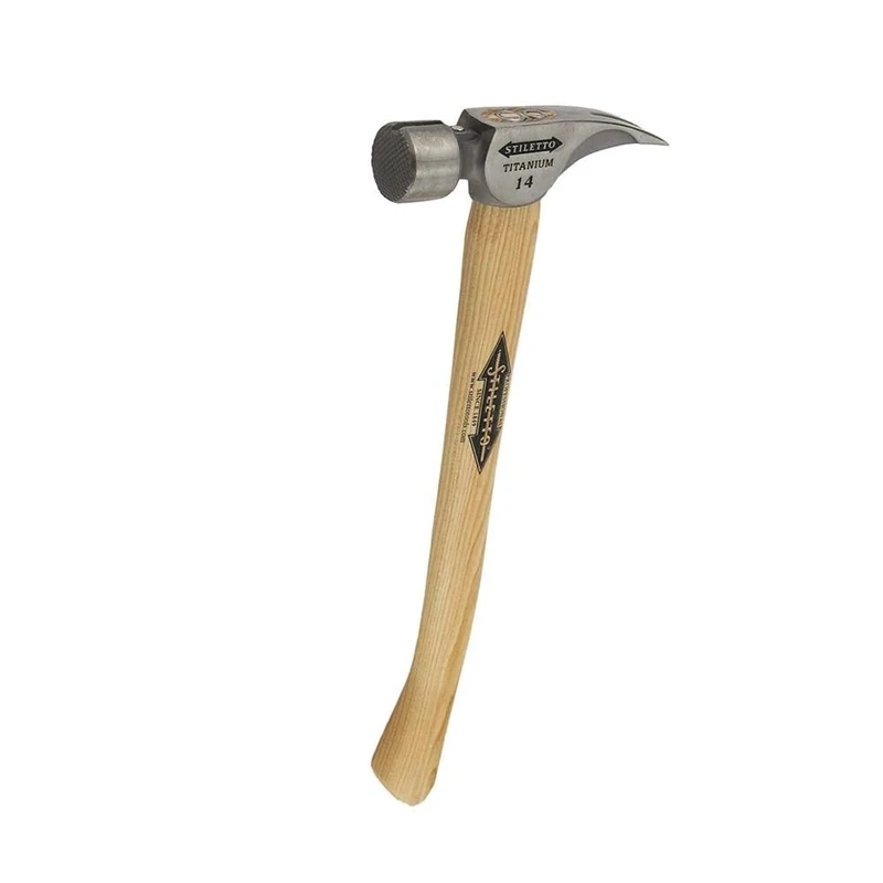 Stiletto Ti14MC Curved Titanium Hickory Hammer Milled Face 397g (14oz)