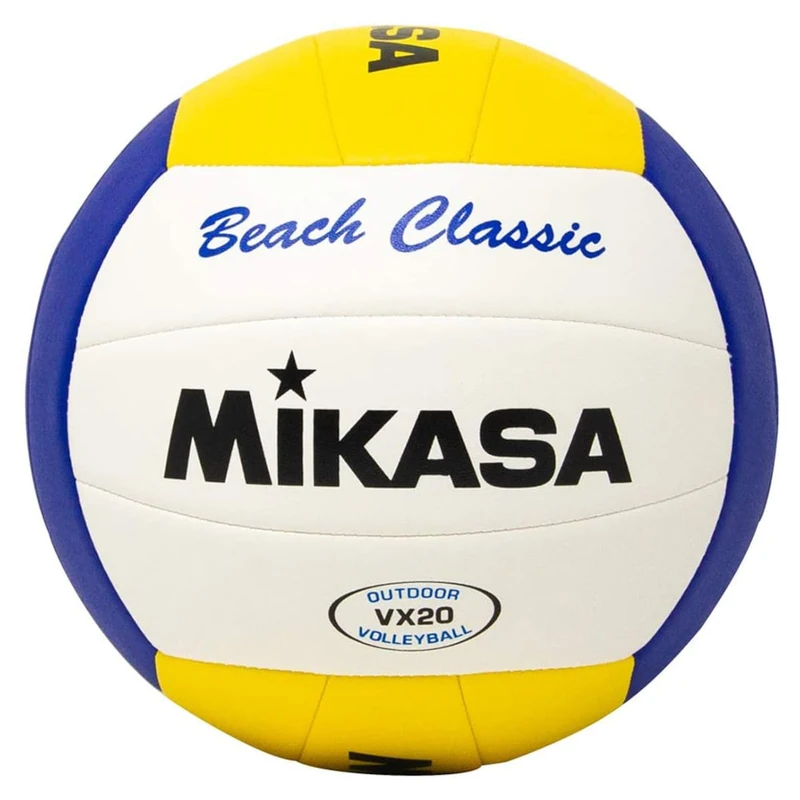 Mikasa VX20 Beach Classic Ball VX20, Unisex Volleyballs, White, 5 EU