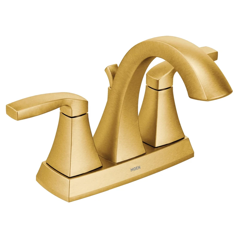 Moen 6901BG Voss Collection Bathroom Faucet, Brushed Gold