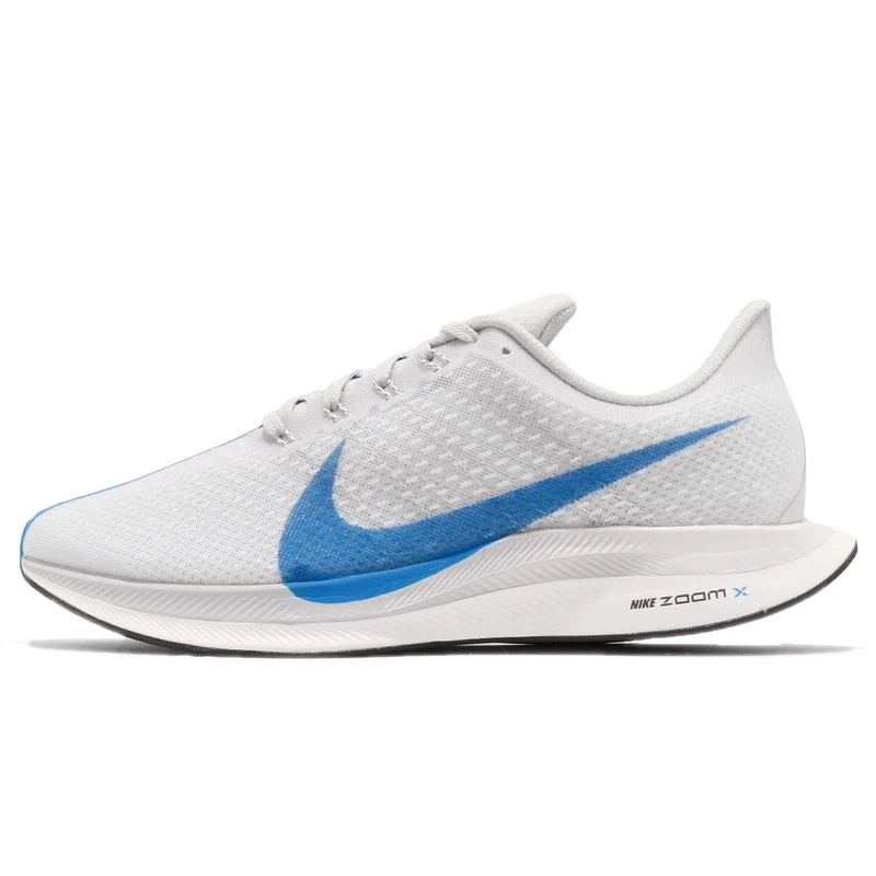 Nike Herren Laufschuh Zoom Pegasus 35 Turbo, Men's Training Shoes, White (Sail/Blue Heron-Light Bone-Blue 140), 6.5 UK (40.5 EU)