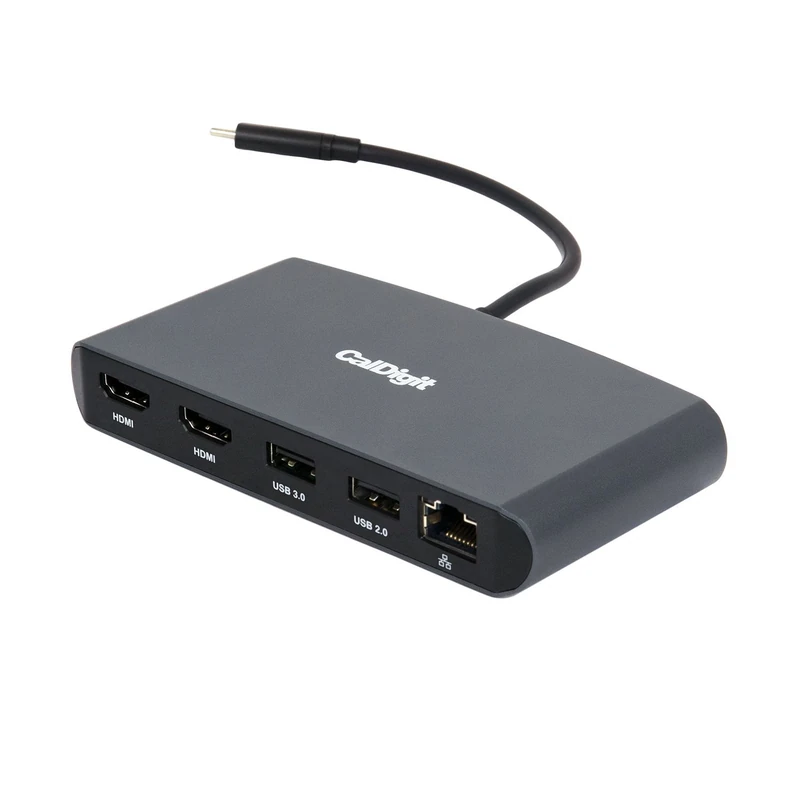 CalDigit 500374 Mini Dock Dual HDMI, Black - Image 1