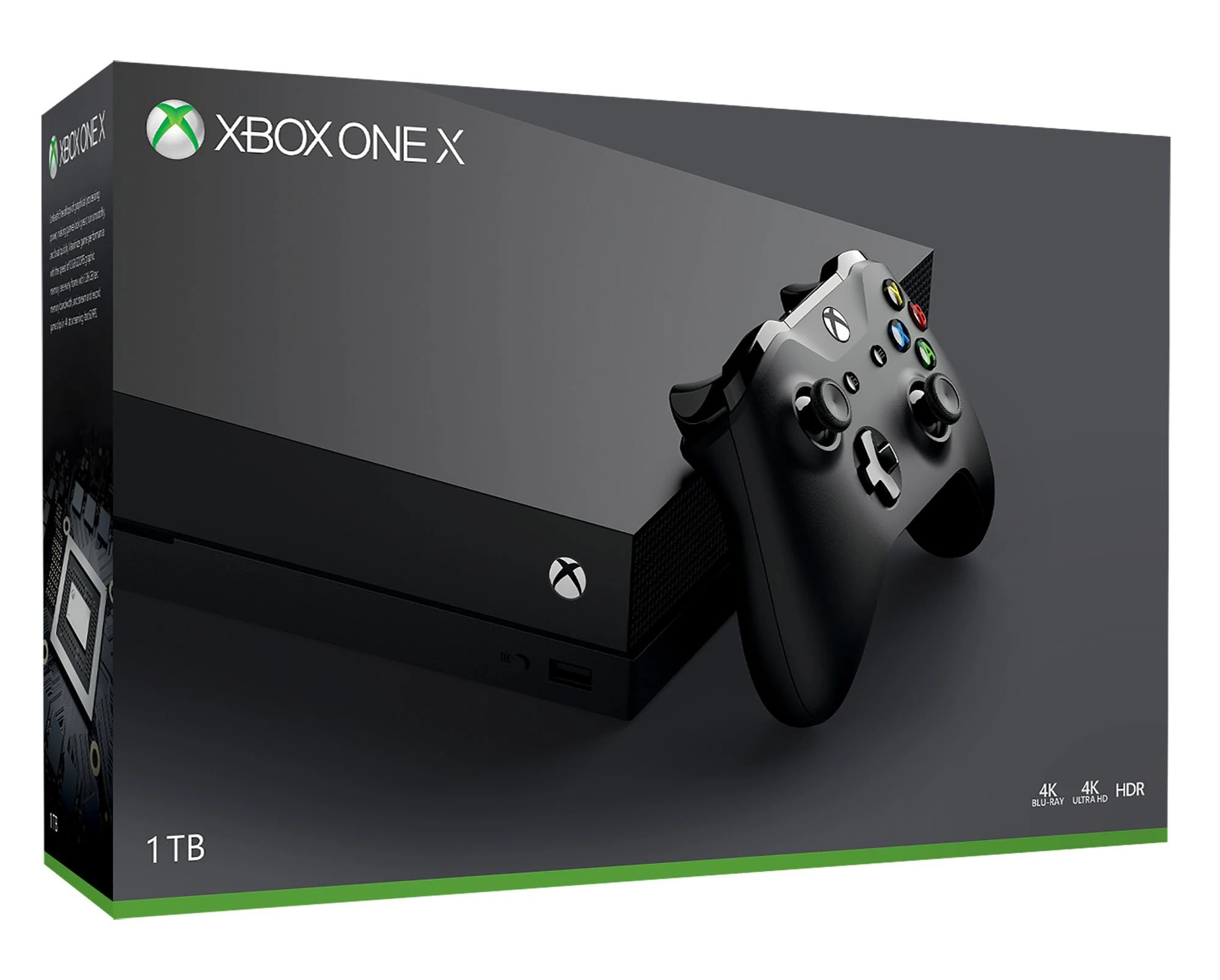 Microsoft Xbox One X 1TB (Renewed)