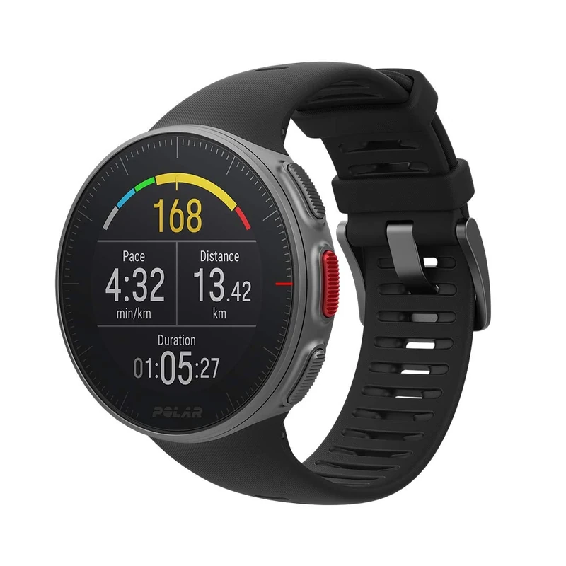 Polar Vantage V Sports Watch for Running, Cycling, Swimming, Etc. Precision Prime Sensor Fusion Technology Enabled, Waterproof, GPS Watch