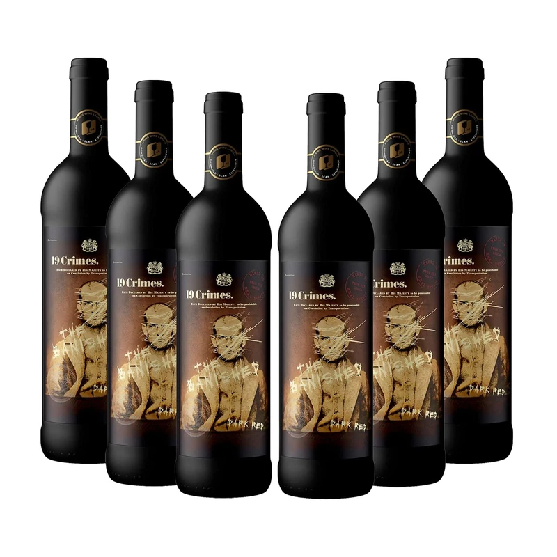 19 Crimes 'The Banished' Syrah Red Wine, 6 x 75cl