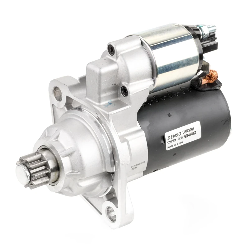 DENSO Starter Motor DSN3005 - Rotating Electrics - OE Number: 02M 911 021 B - Fits Audi Seat Skoda VW