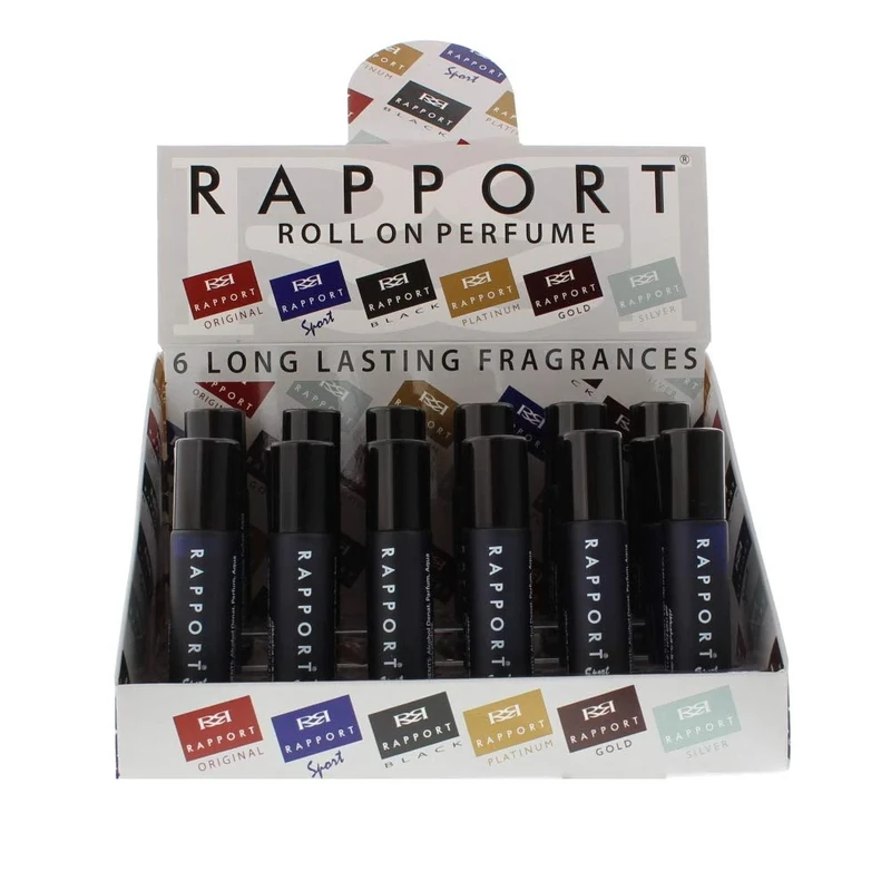 Eden Classic Rapport Sport 10ml Roll On Perfume Display Unit 24pcs - Image 1