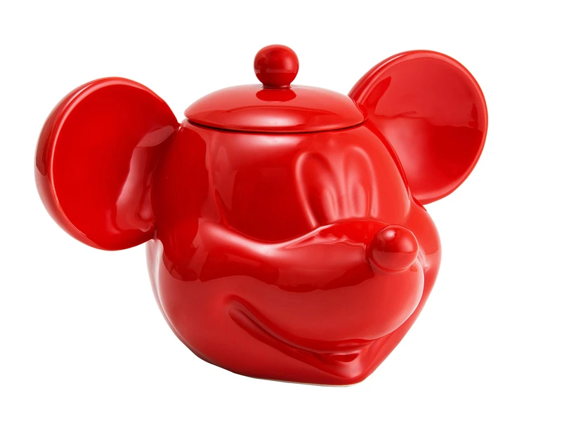 Mickey Mouse 3D Cookie Jar, Red