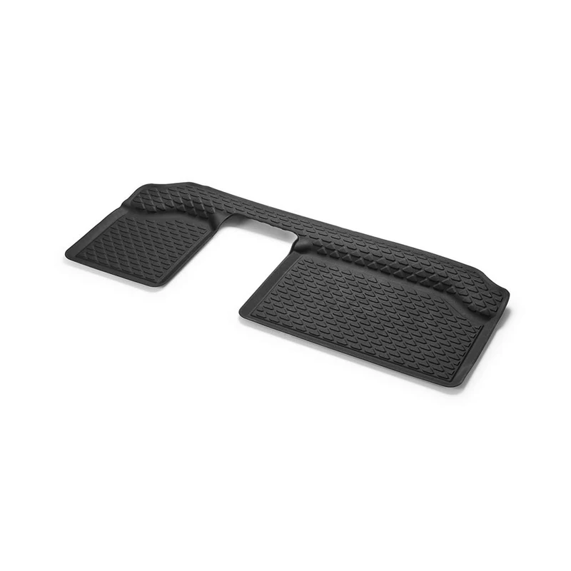 Volkswagen 5NL06151182V Door Mat All-Weather Mat Rear 1x Rubber Mat Third Row of Seats Black (Only 7-Seater)