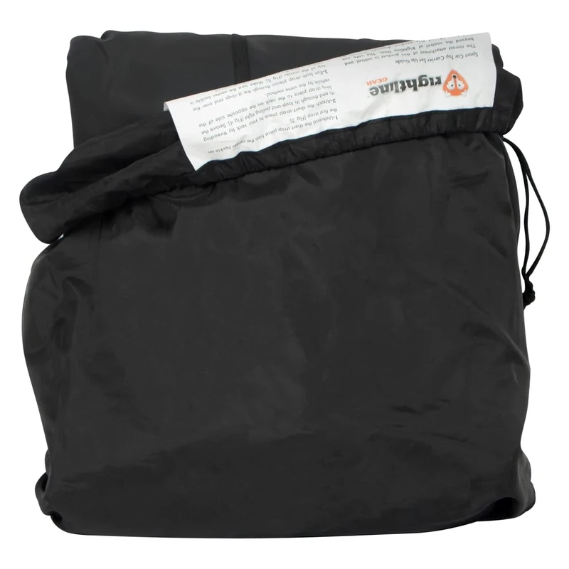 Rightline Gear 100R20 Range 2 Weatherproof Rooftop Cargo Carrier for Top of Vehicle, Attaches With or Without Roof Rack, 15 Cubic Feet, Black