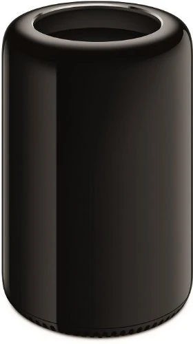 Apple Mac Pro Tower Desktop (Xeon E5 3.7GHz, 12 GB RAM, 256 GB SSD, AMD FirePro D300 Dual GPU, OS Sierra) - Black - 2013 (Renewed)