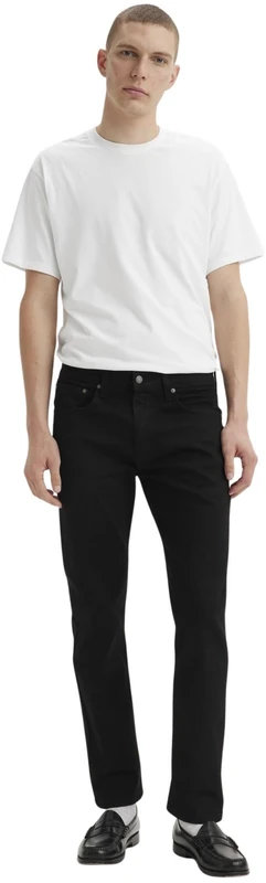 Levi's Men's Jeans 502 with Stretch, Tapered Fit, Black (Native Cali), W34/L34