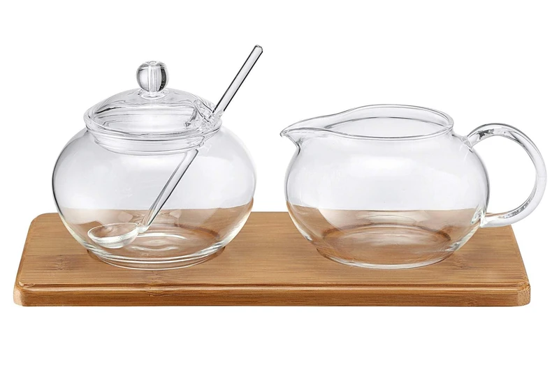 Weis 14580 Sugar/Cream Set Stainless Steel - Image 1