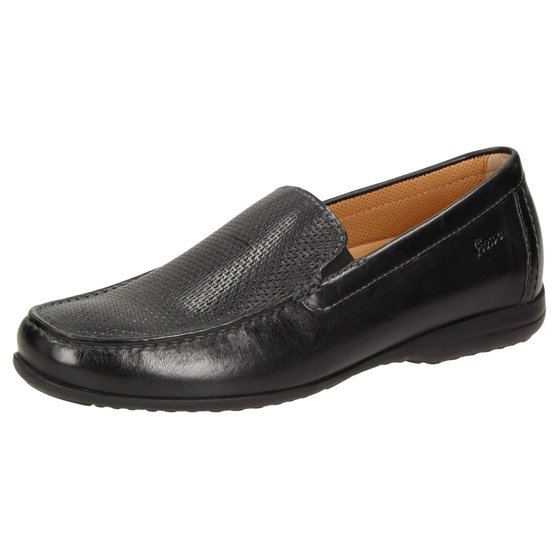 Sioux Men’s Mocassins, Black (Schwarz 000), 9 UK - Image 1