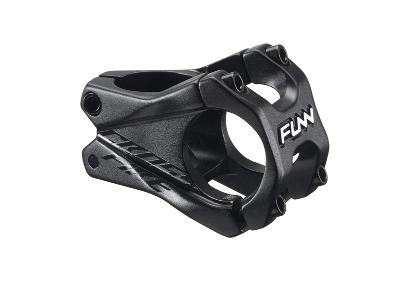Funn Crossfire Mountain Bike Stem with 35mm Bar Clamp - Durable and Lightweight Alloy Bike Stem for Mountain Bike and BMX Bike, Length 35mm stem (Black)