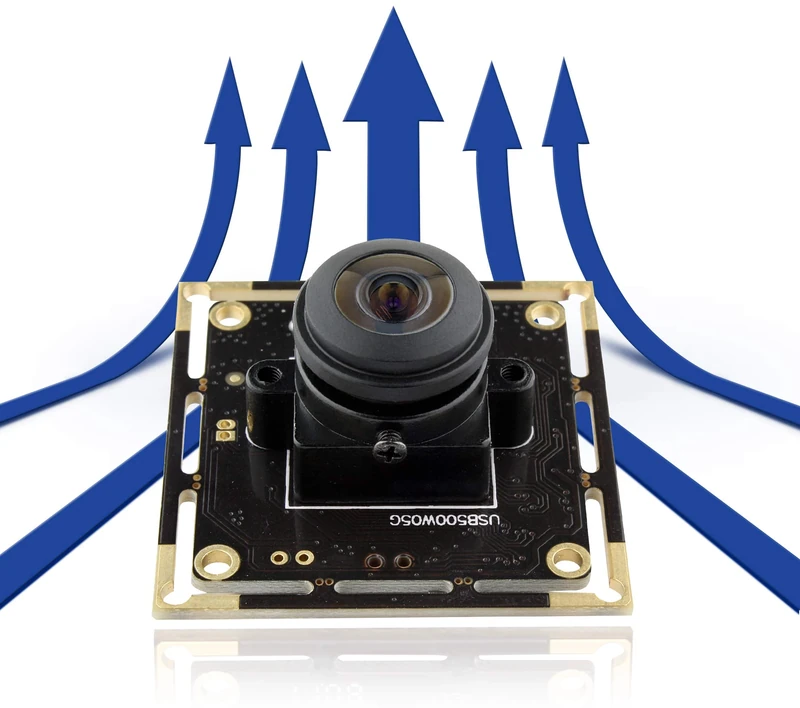 ELP 5MP High Definition Aptina MI5100 CMOS Super Wide Angle 180 Degree Fisheye 1080P 30fps UVC USB Camera Android USB500W05G-L180