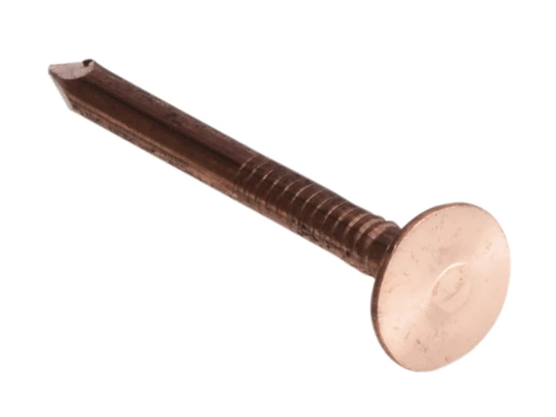 ForgeFix Clout Nails | 3.00 x 35mm | Copper | Bag 1KG