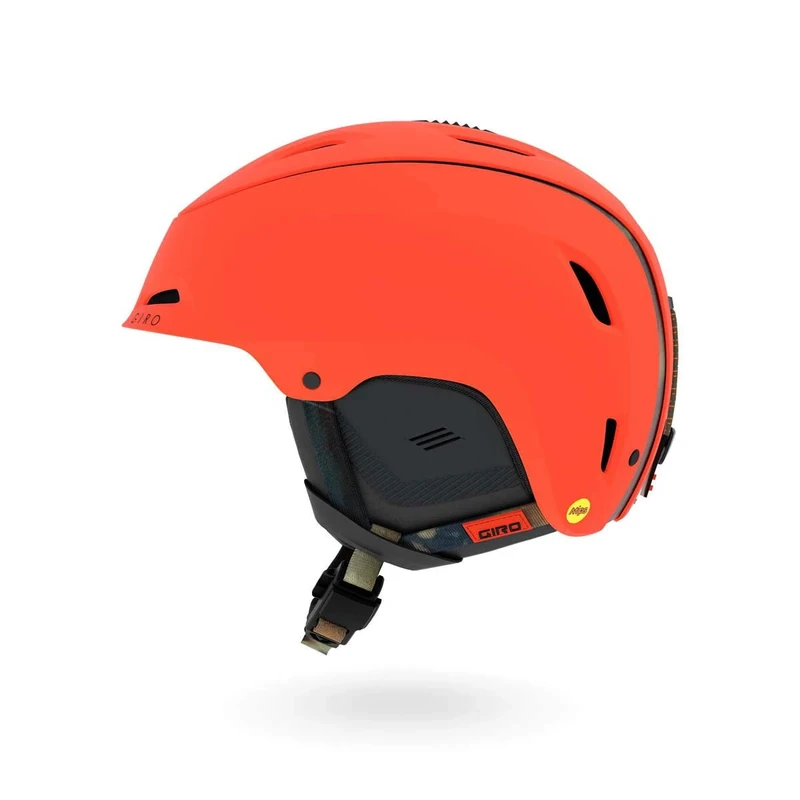 Giro Girrj Women Range MIPS Snow Helmet - Matte Vermillion, Medium 55.5-59cm