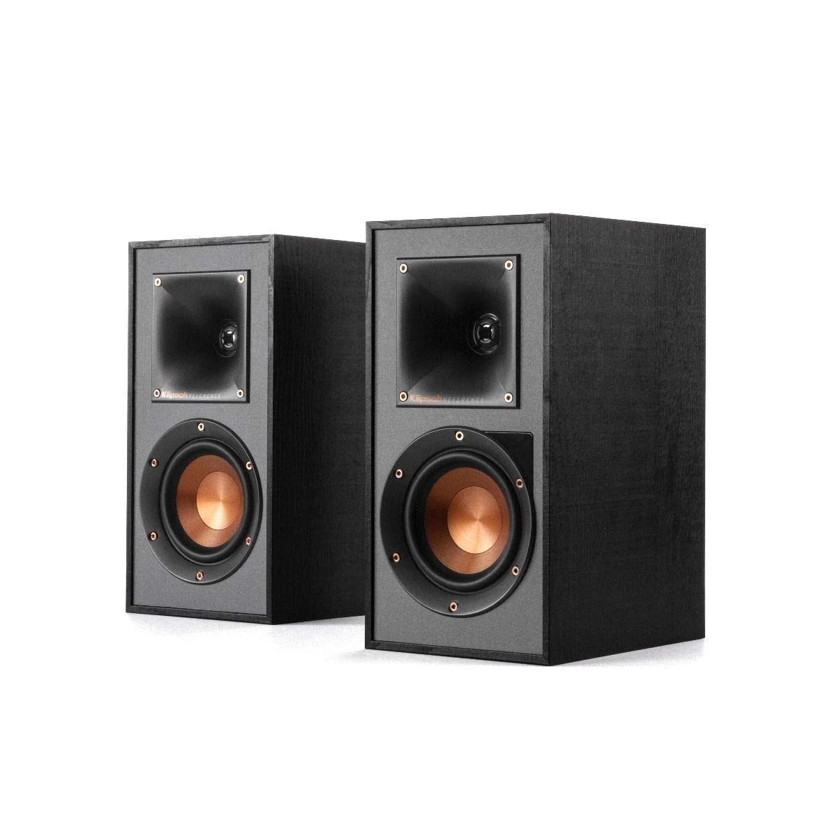Klipsch Reference R-41PM Active Powered Speakers, Phono Input - Black