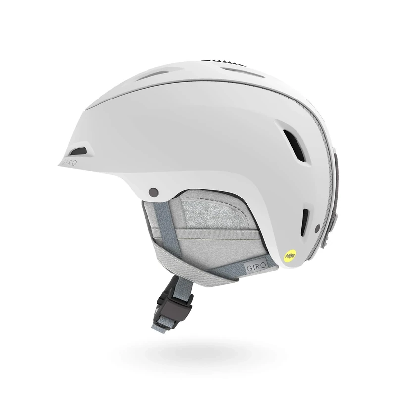 Giro Girrj Women Stellar MIPS Snow Helmet - Matte White, Medium 55.5-59cm
