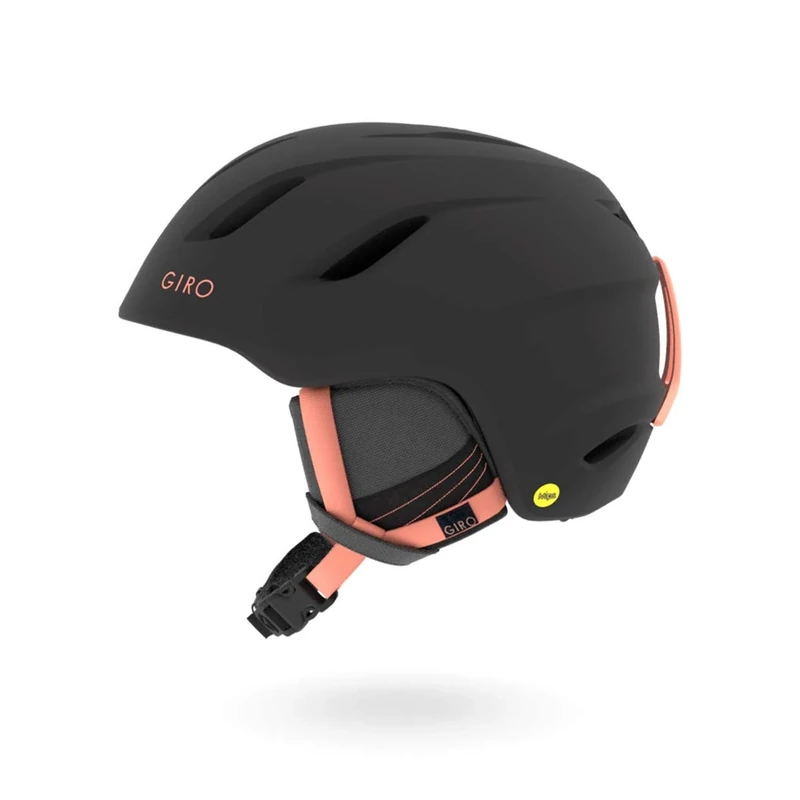 Giro GIRRJ Women Era MIPS Snow Helmet - Matte Black/Peach, S 52-55.5cm