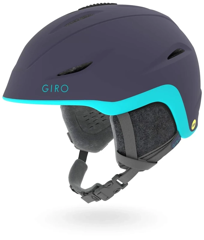 Giro GIRRJ Women Fade MIPS Snow Helmet - Matte Midnight/Glacier Throwback, M 55.5-59cm