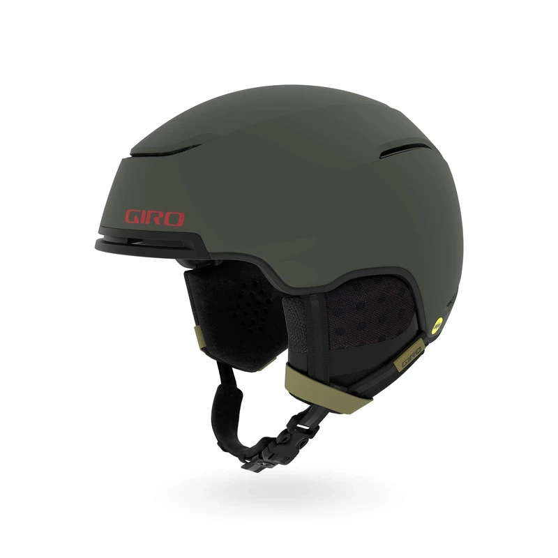 Giro Girrj Women Jackson MIPS Snow Helmet - Matte Olive/Black, Medium 55.5-59cm