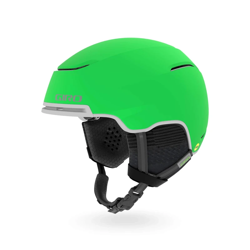 Giro GIRRJ Women Jackson MIPS Snow Helmet - Matte Bright Green/Light Grey Peak, L 59-62.5cm