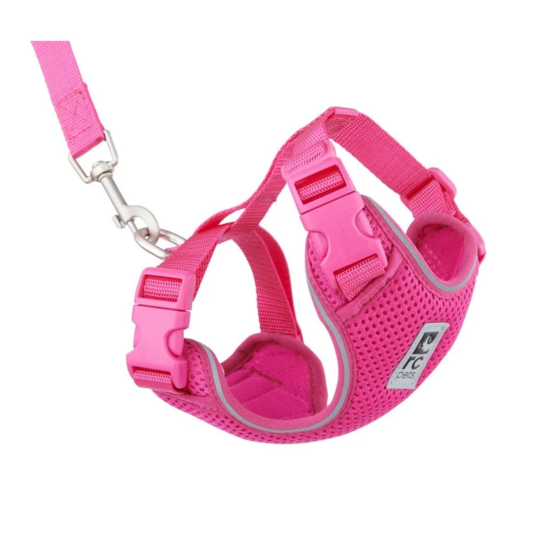 RC Pets, Adventure Kitty Harness Raspberry Small, 1 Count