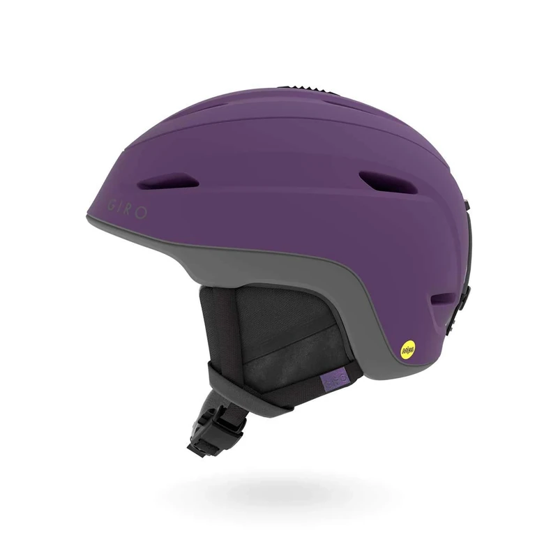Giro Girrj Strata MIPS Snow Helmet - Matte Dusty Purple/Charcoal, Medium 55.5-59cm