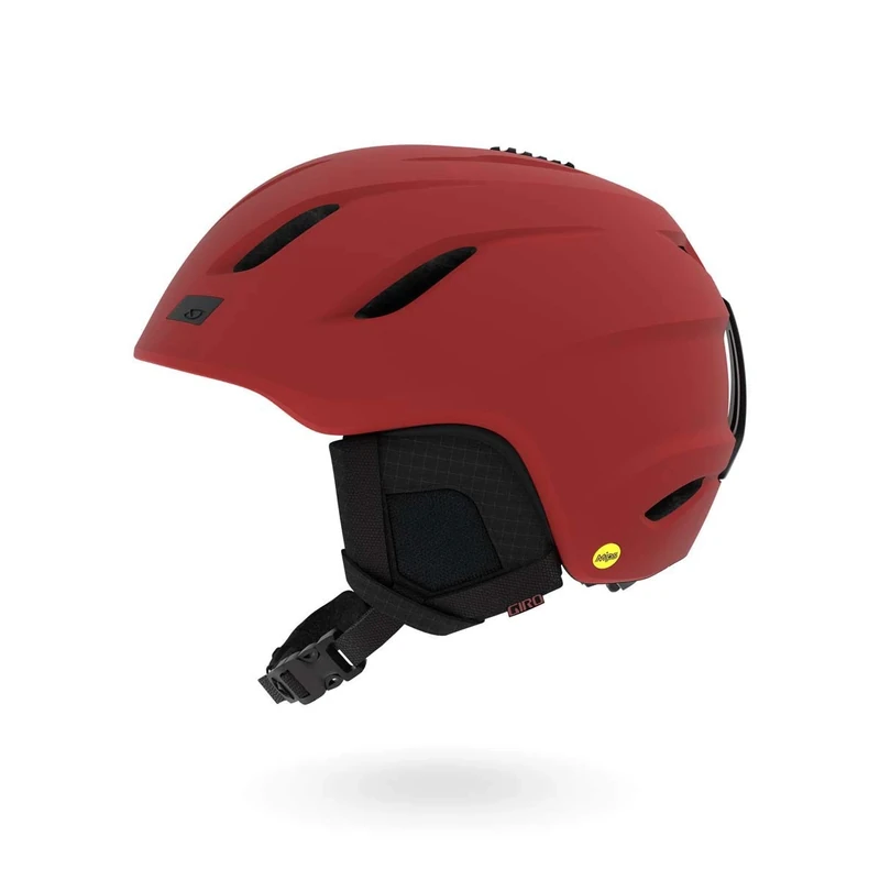 Giro Girrj Women Nine MIPS Snow Helmet - Matte Dark Red, Small 52-55.5cm