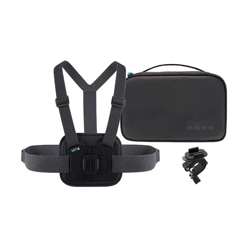GoPro AKTAC-001 Compact Kit - Sports Kit with Official Accessories, Black