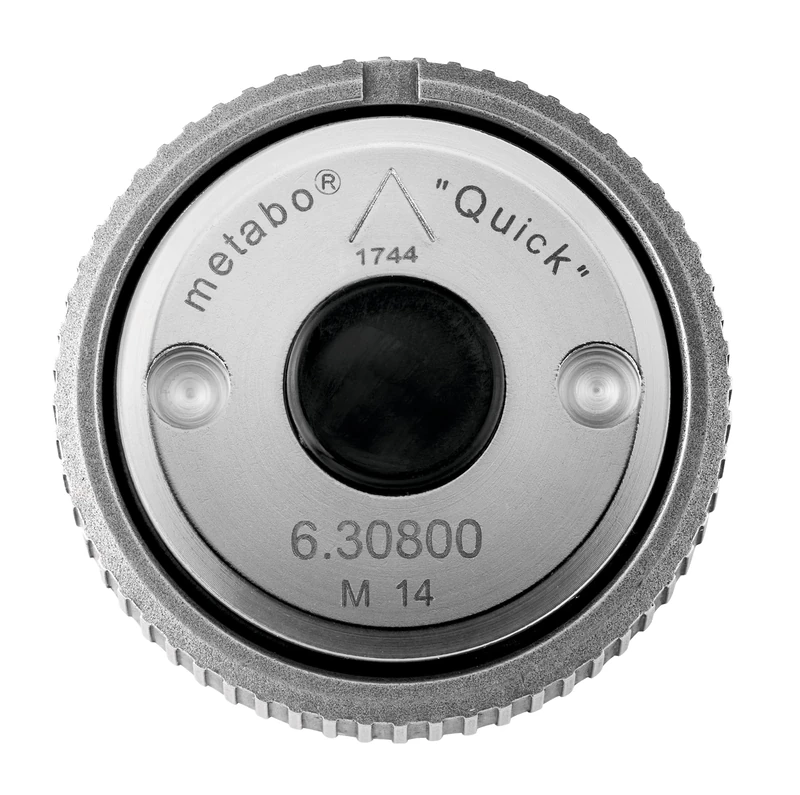 Metabo Quick Clamping Nut M 14 – 630800000 – for Quick and Tool-Free Grinding Wheel Change for All Angle Grinders