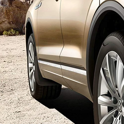 Volkswagen 760075111 Front Mud Flaps Black Grained