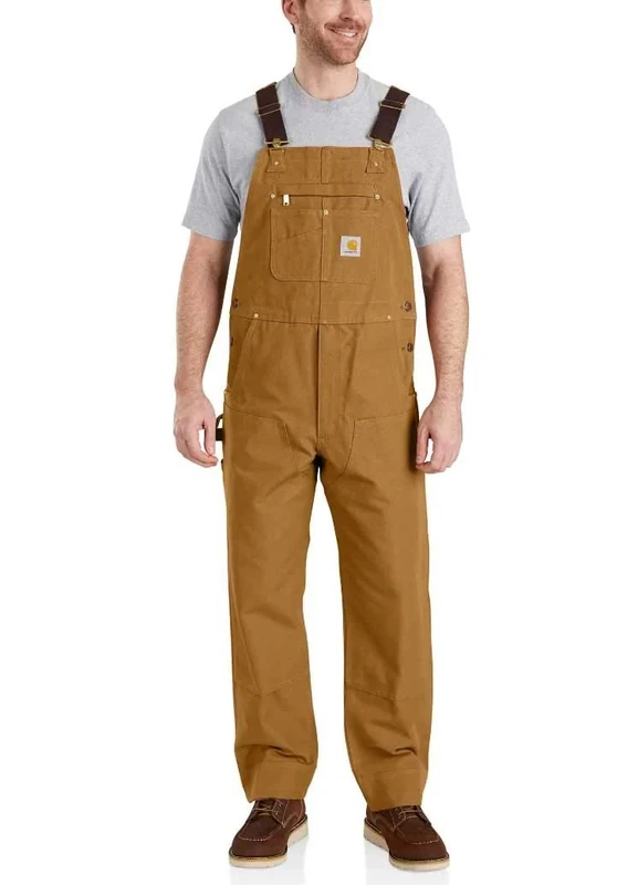 Carhartt Men's Relaxed Fit Duck Bib Overall, Carhartt® Brown, W40/L32