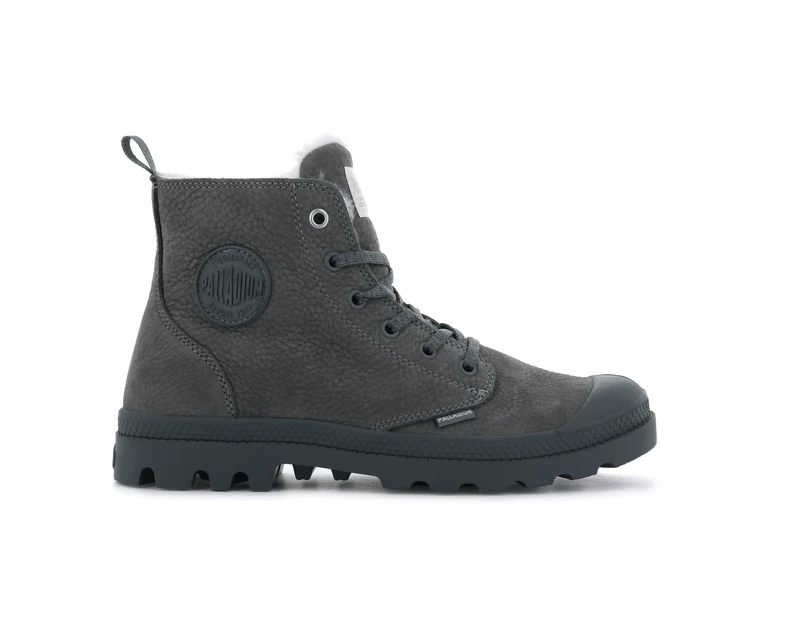 Palladium, PAMPA HI ZIP WOOL, Sneaker Boots female, Beige, 6.5 UK