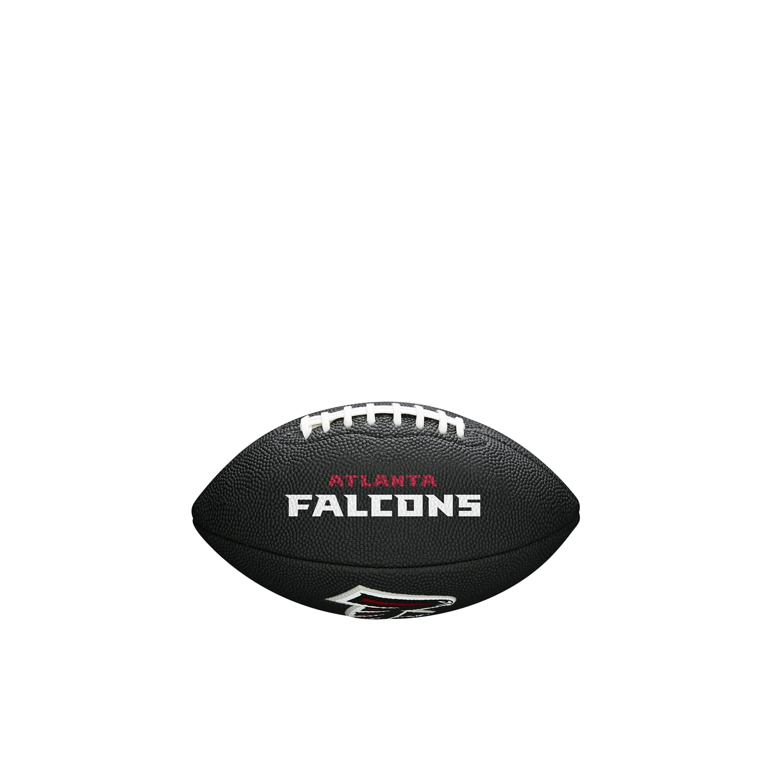 Wilson American Football MINI NFL TEAM SOFT TOUCH, Soft Touch-Blended Leather, Black