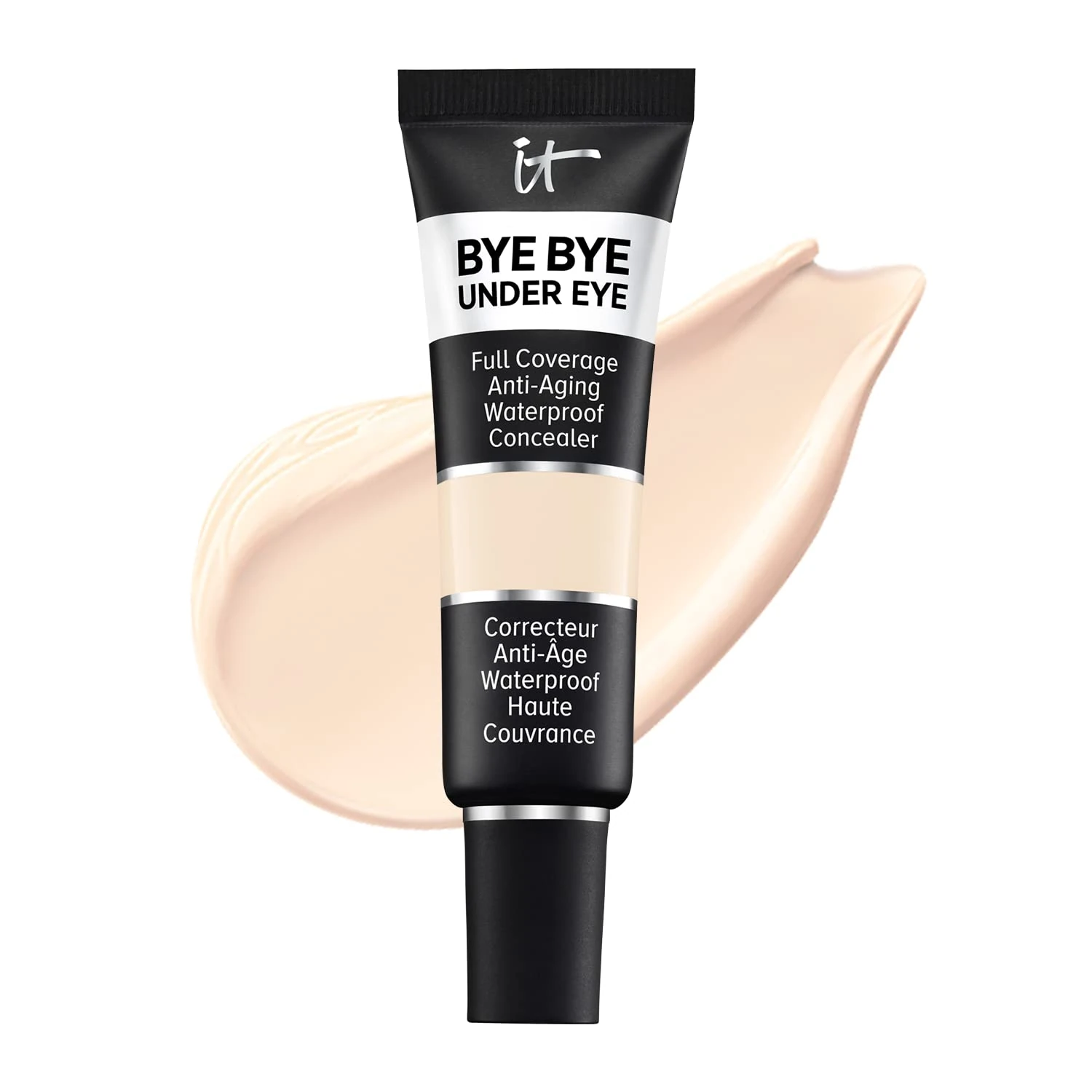 IT Cosmetics Bye Bye Under Eye Concealer, Highly Pigmented and Water-Resistant with Long-Wearing Finish