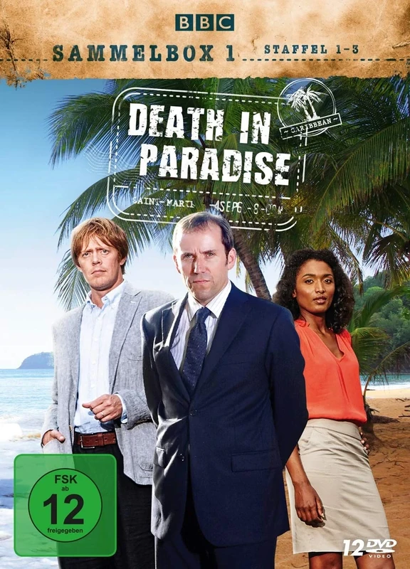DEATH IN PARADISE-BOX 1 - MOVI [DVD]
